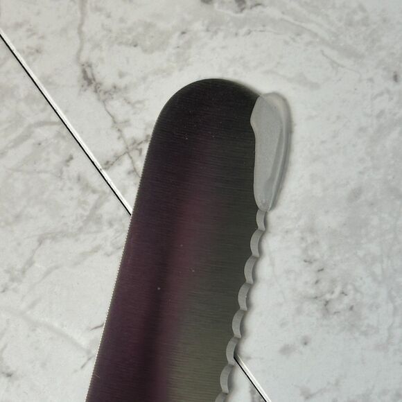 Messermeister Avanta 10” Scalloped Slicer Knife New - Picture 13 of 15